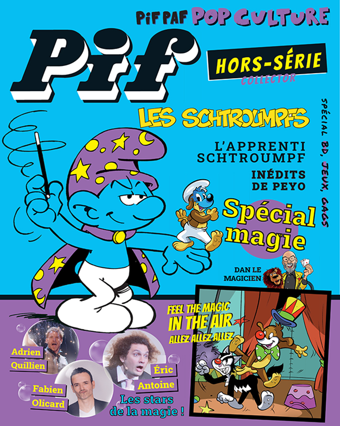 jaquette Pif hors série magie